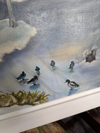 "Ducks In Winter" by Grace Armstrong Reid - Image 5