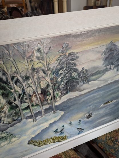 "Ducks In Winter" by Grace Armstrong Reid - Image 4