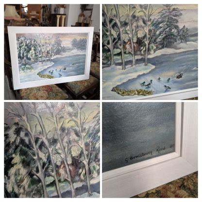"Ducks In Winter" by Grace Armstrong Reid