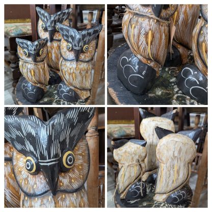 Set of 3 Owls