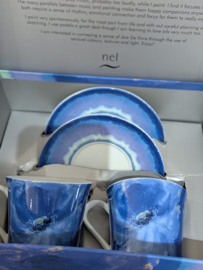 Royal Worcester Cups and Saucer Set - Image 5