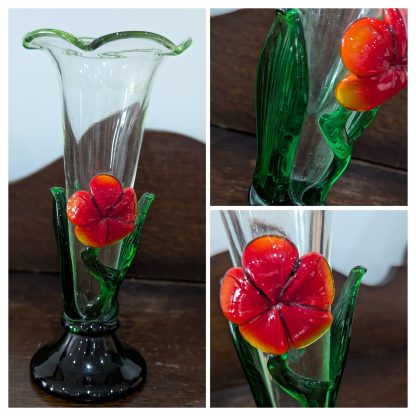 Glass Art Vase