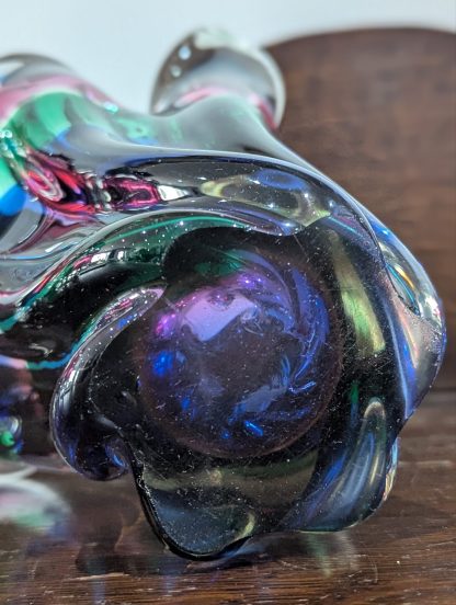 Iwatsu Hineri Glass Art Vase - Image 5