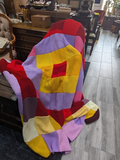 Hand Knitted Blanket - Image 2