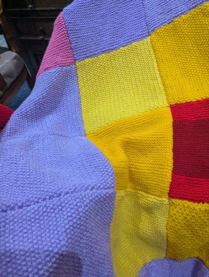Hand Knitted Blanket - Image 5