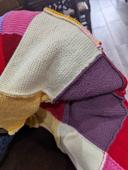 Hand Knitted Blanket - Image 4