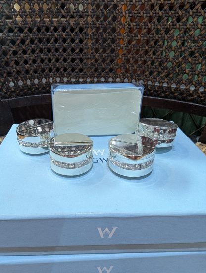 Wedgwood "Ice" Place Card Holders - Image 3