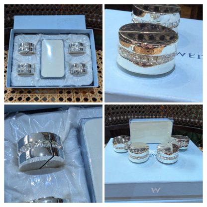 Wedgwood "Ice" Place Card Holders