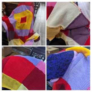 Hand Knitted Blanket