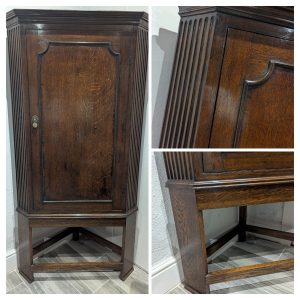Oak Corner Cabinet