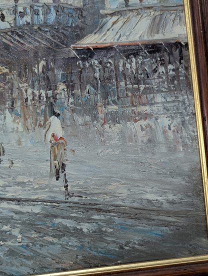 "Moulin Rouge", Oil on Canvas - Image 5