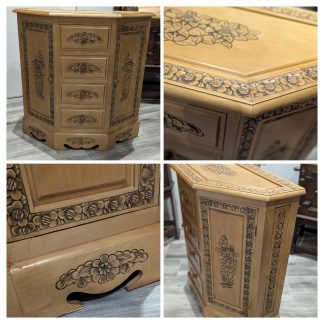 Carved Side Cabinet