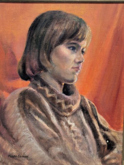 "A Young Girl" by Freda Graham - Image 3