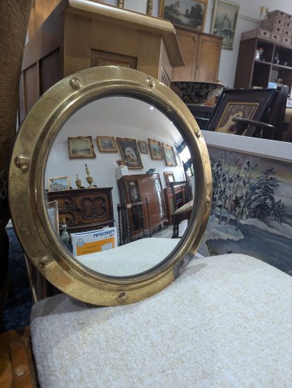 Brass Porthole Mirror - Image 2