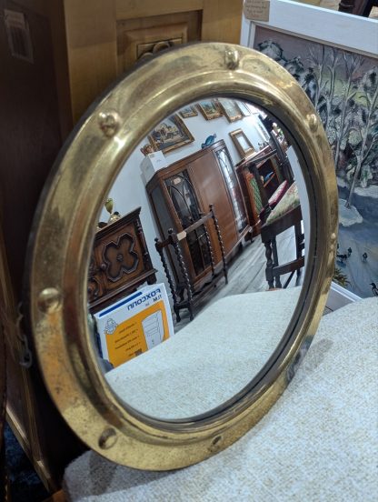Brass Porthole Mirror - Image 3