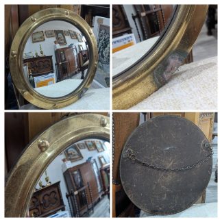 Brass Porthole Mirror