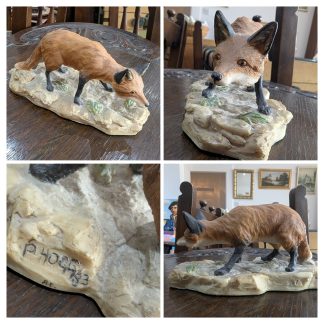 Hand Painted Fox