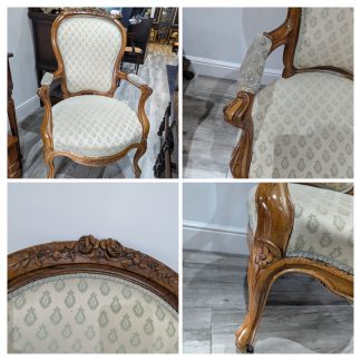 Walnut Arm Chair