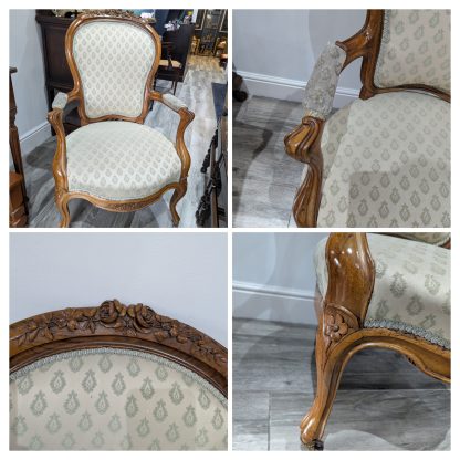 Walnut Arm Chair