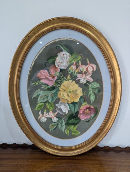 "Florals", Oil Painting - Image 2