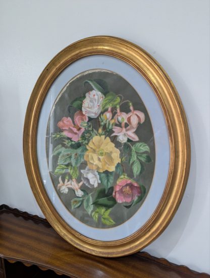 "Florals", Oil Painting - Image 3