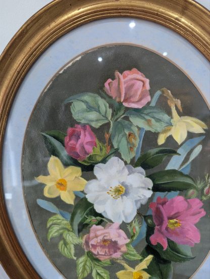 "Florals", Oil Painting - Image 6