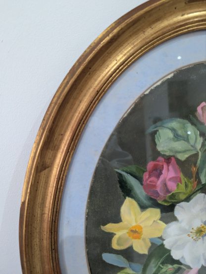 "Florals", Oil Painting - Image 4