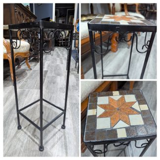 Mosaic Top Plant Stand