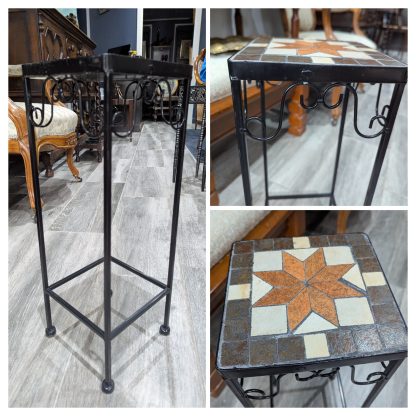 Mosaic Top Plant Stand