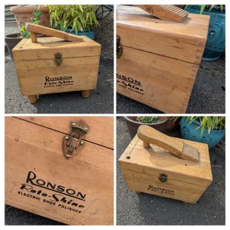 Ronson Shoe Shine Box