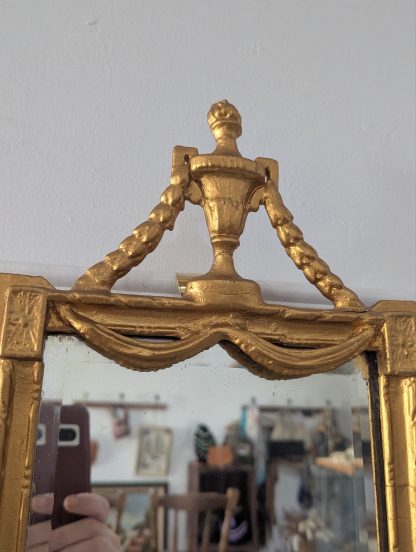Gold Painted Pier Mirror - Image 3