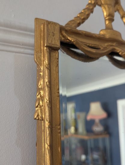 Gold Painted Pier Mirror - Image 6