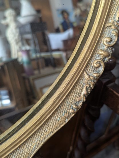 Gilt Frame Circular Mirror - Image 3