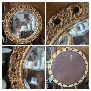 Gilt Frame Mirror by Peer Art