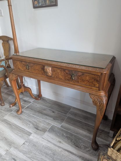 Burr Walnut Table - Image 2