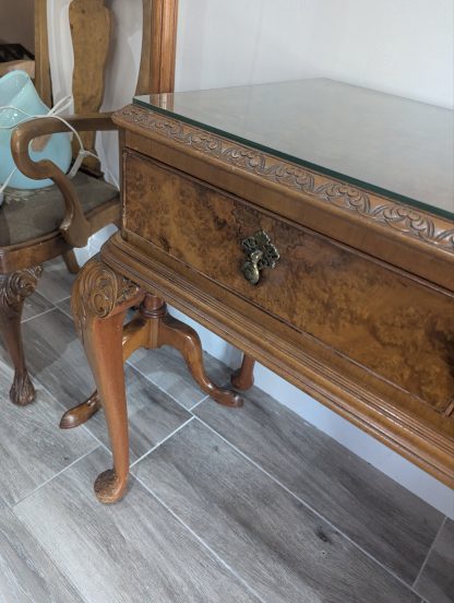 Burr Walnut Table - Image 4
