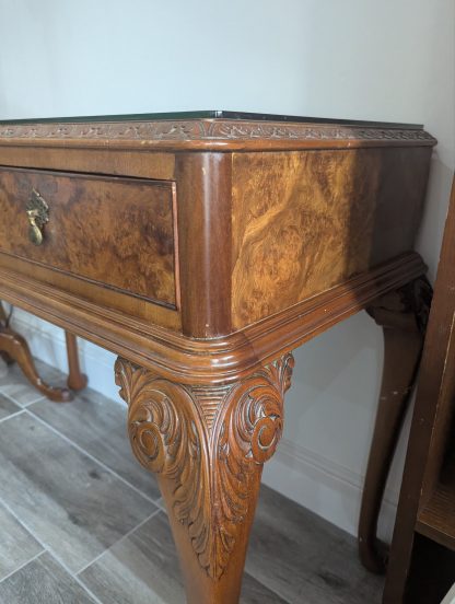 Burr Walnut Table - Image 8
