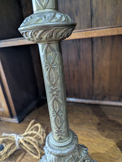 French Brass Lamp - Image 5