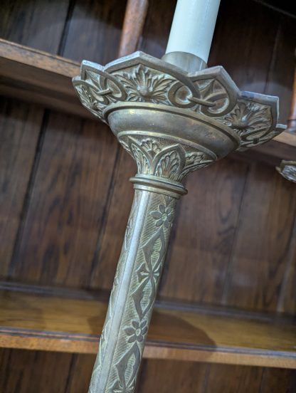 French Brass Lamp - Image 4