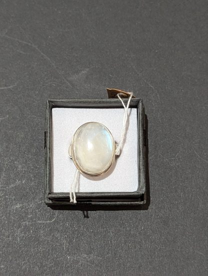 Sterling Silver Moonstone Ring - Image 2