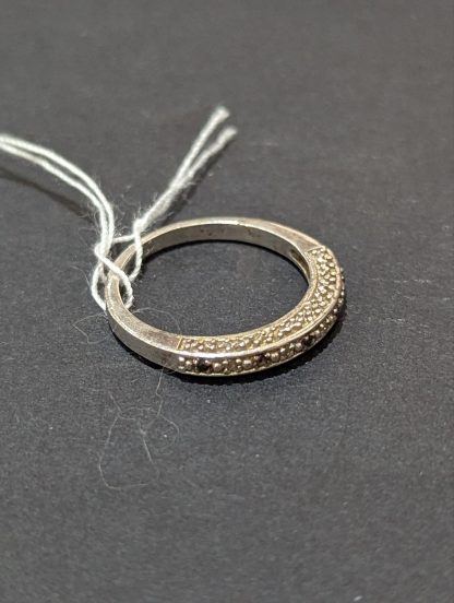 Sterling Silver Half Eternity Ring - Image 3