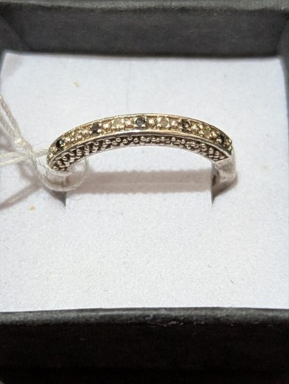 Sterling Silver Half Eternity Ring - Image 4