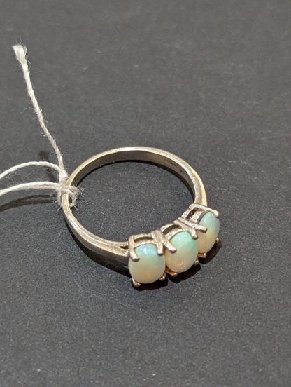 Sterling Silver Opal Ring - Image 5