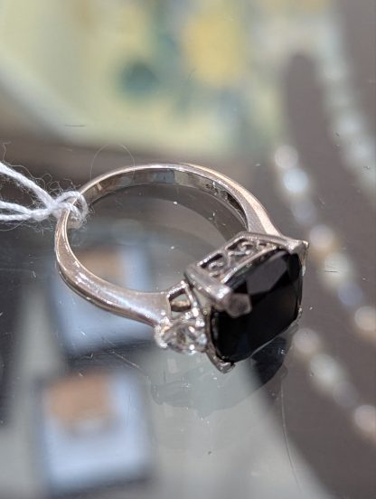 Sterling Silver Black Onyx Ring - Image 6
