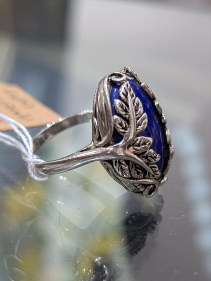 Sterling Silver Lapis Lazuli Ring - Image 6