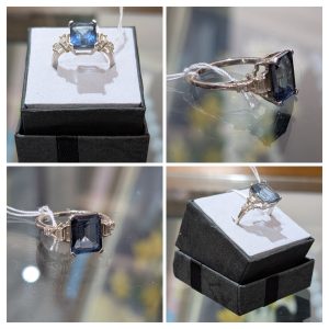 Sterling Silver Topaz Ring