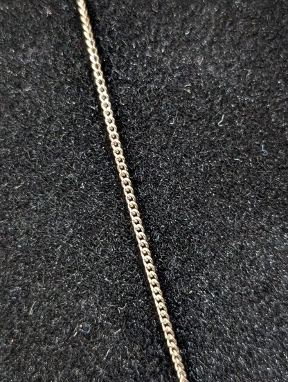Sterling Silver Amber Pendant and Chain - Image 5