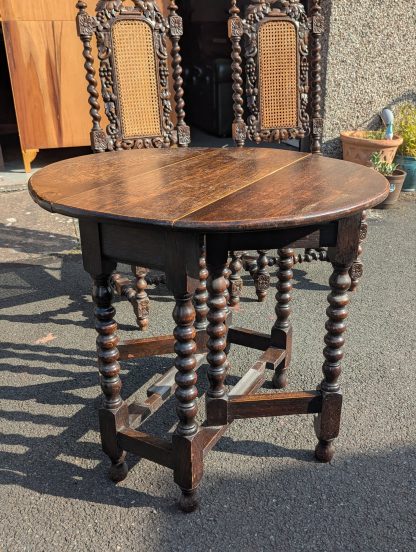 Drop Leaf Side Table - Image 4