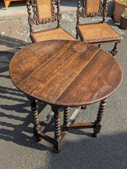 Drop Leaf Side Table - Image 5