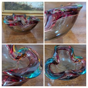 Murano Glass Art Bowl